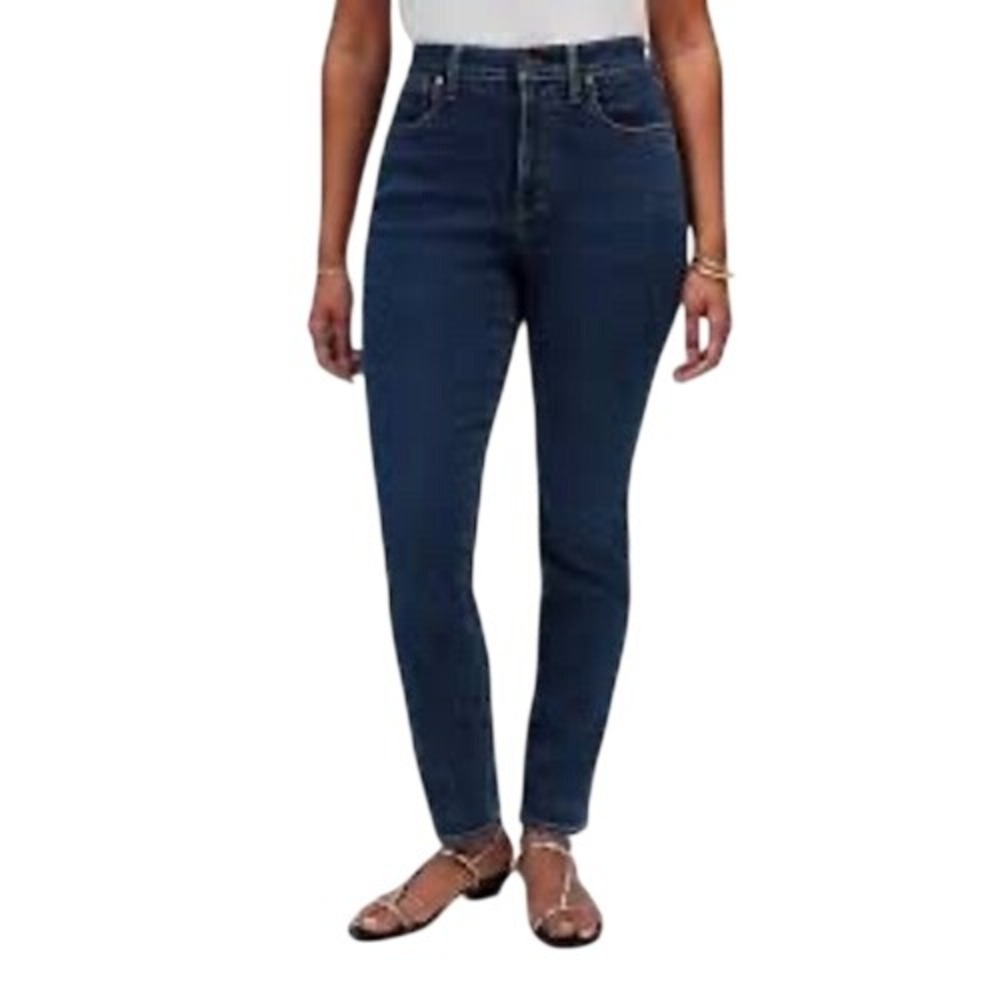 Madewell The Curvy Perfect Vintage Jean Dark Wash Womens Size 32